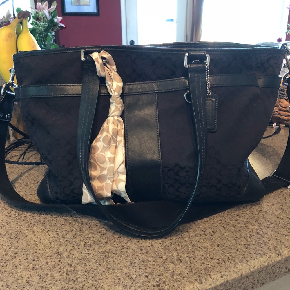 Coach diaper bag